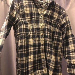 XSP J Crew Plaid flannel button down